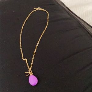 Jami Purple pendant necklace